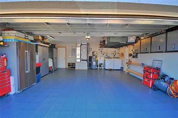 a view of storage and utility room