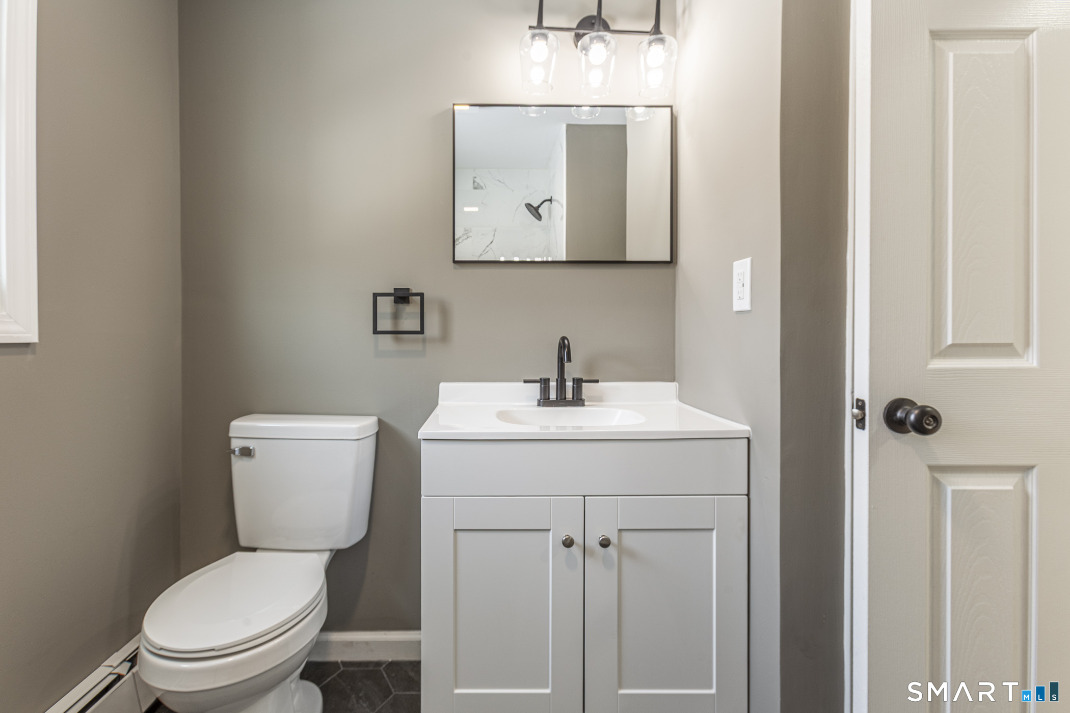 73 Abbe Road Windsor, CT 06095 - Photo 40 of 40 Main Hallway Bathroom renovated