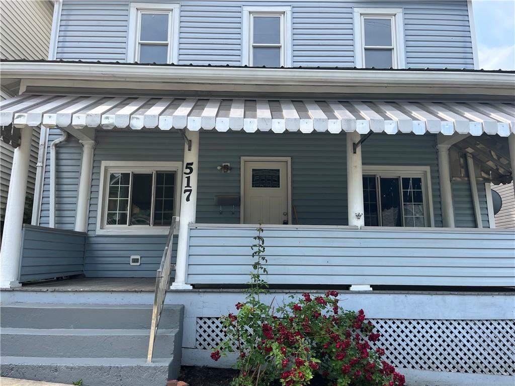 517 North 4th Street Apollo, PA 15613 - Photo 3 of 27 front view of a house