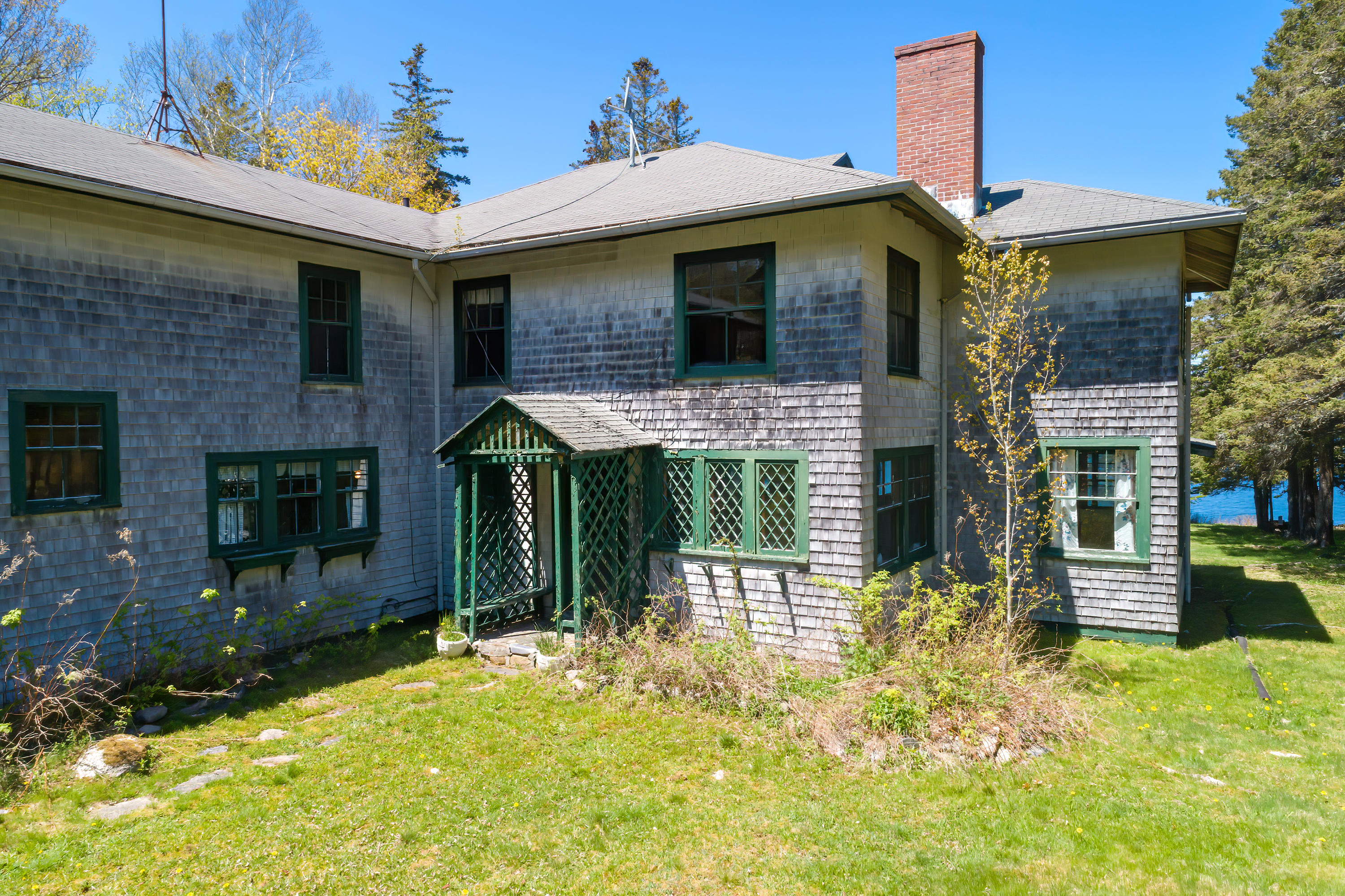 56 Mosswood Road Cranberry Isles, ME 04646 - Photo 5 of 40 MosswoodExteriorDoorway