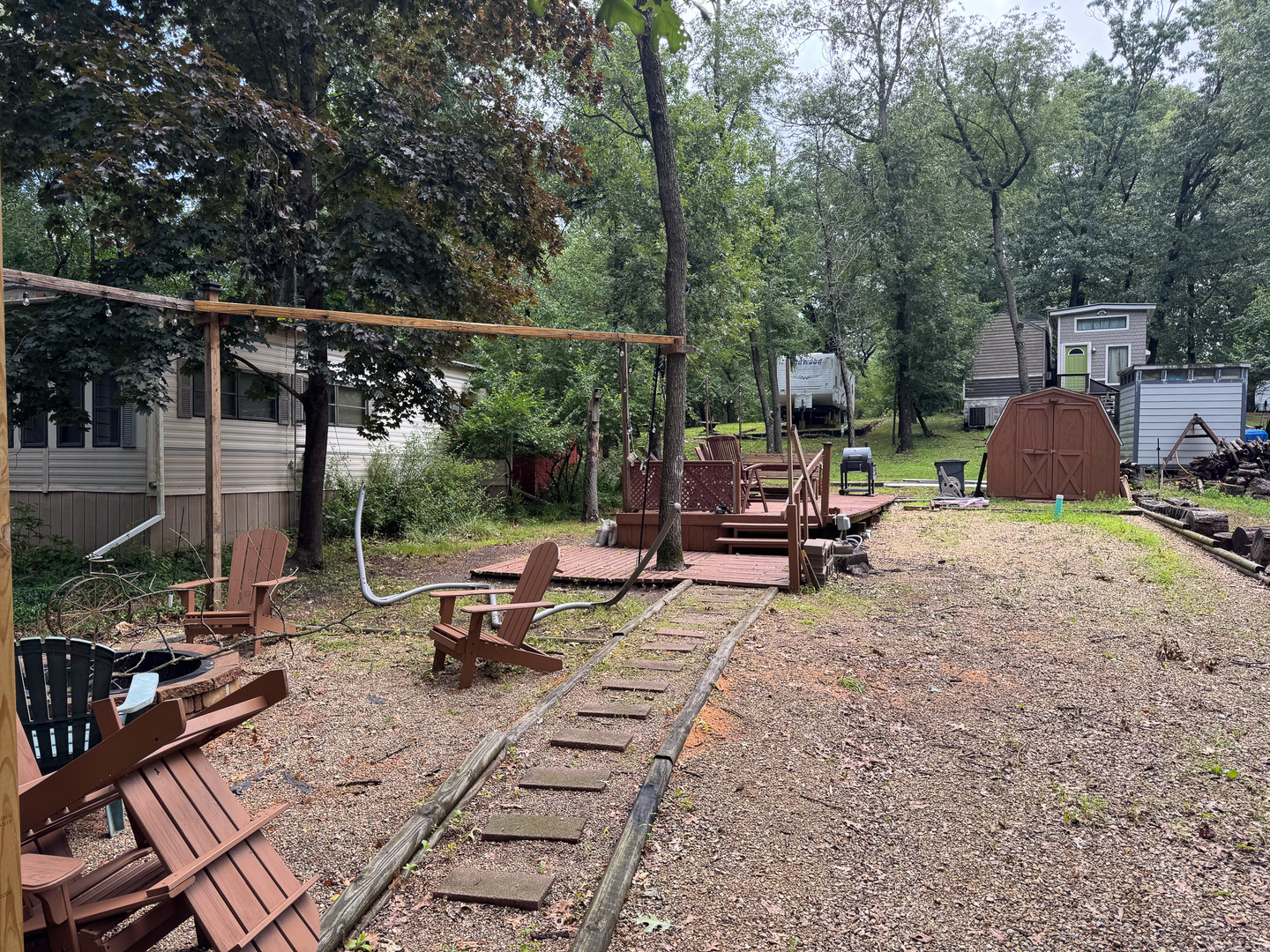 10-34 Woodhaven Sublette, IL 61367 - Photo 1 of 5 a view of chair and tables
