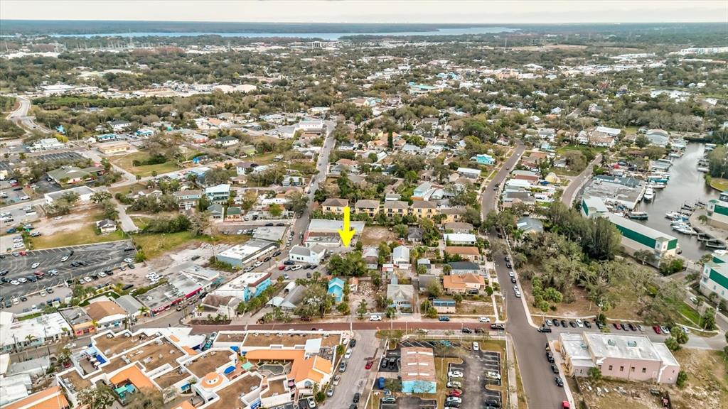 Athens Street Tarpon Springs, FL 34689 - Photo 15 of 20 an aerial view of residential building with parking space