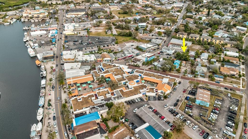 Athens Street Tarpon Springs, FL 34689 - Photo 16 of 20 an aerial view of residential building with parking space