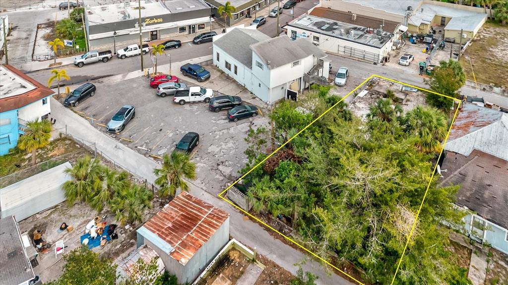 Athens Street Tarpon Springs, FL 34689 - Photo 17 of 20 an aerial view of a house with a yard