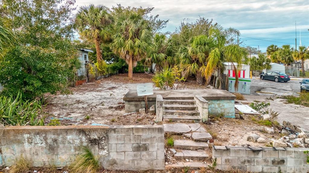 Athens Street Tarpon Springs, FL 34689 - Photo 19 of 20 a view of a yard with plants and trees