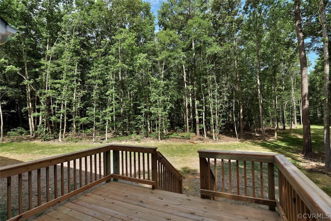 19410 River Road Chesterfield, VA 23838 - Photo 31 of 32 a view of balcony with wooden floor and outdoor space