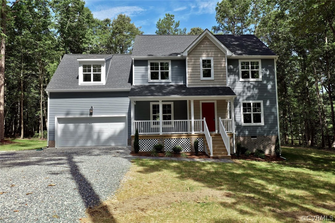19410 River Road Chesterfield, VA 23838 - Photo 4 of 32 front view of a house with a yard