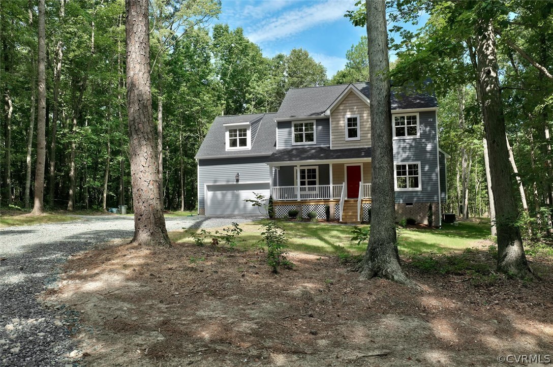 19410 River Road Chesterfield, VA 23838 - Photo 5 of 32 a view of a house with a yard and large tree