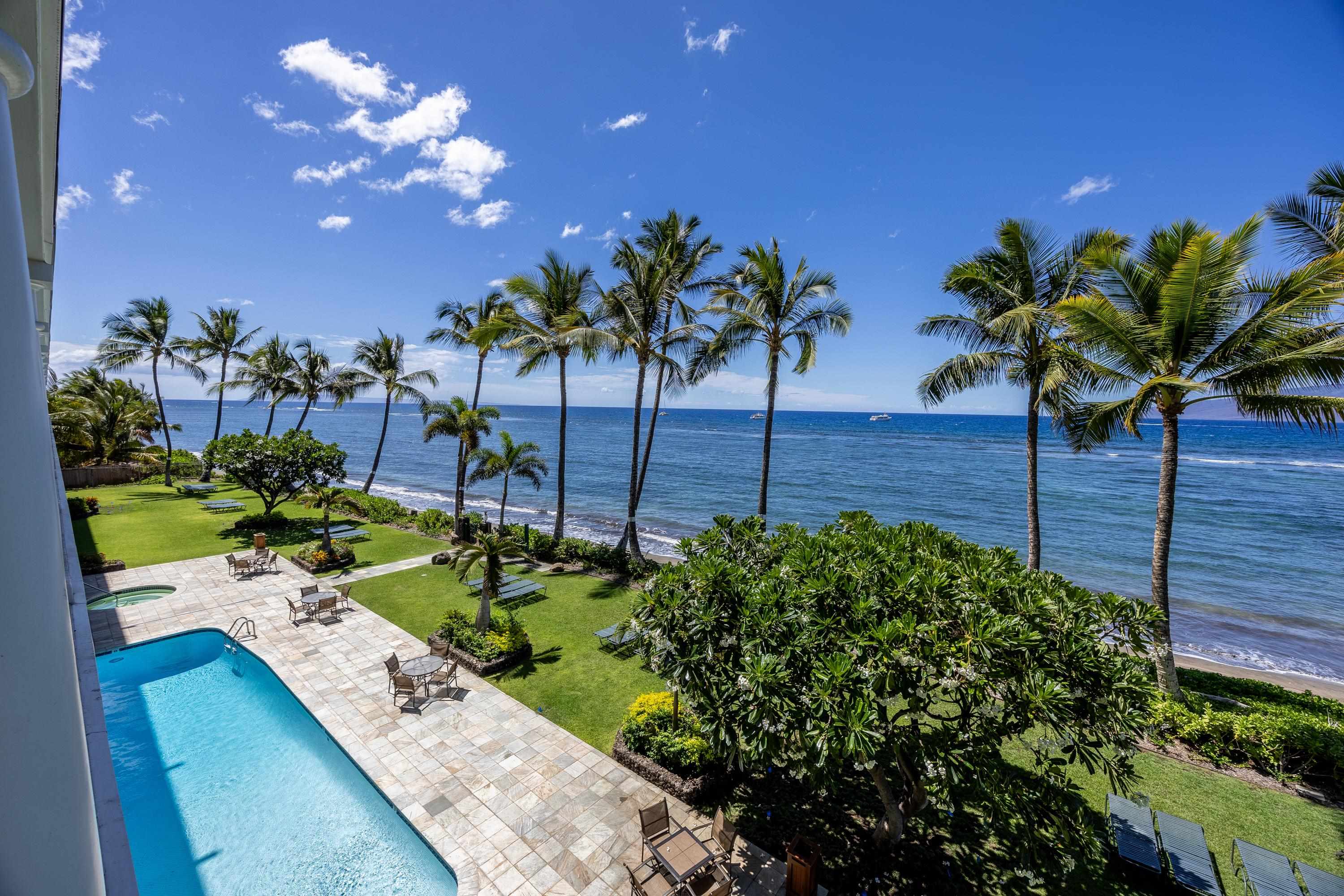 475 Front Street, Unit 334 Lahaina, HI 96761 - Photo 25 of 36 a view of a house with a flower garden