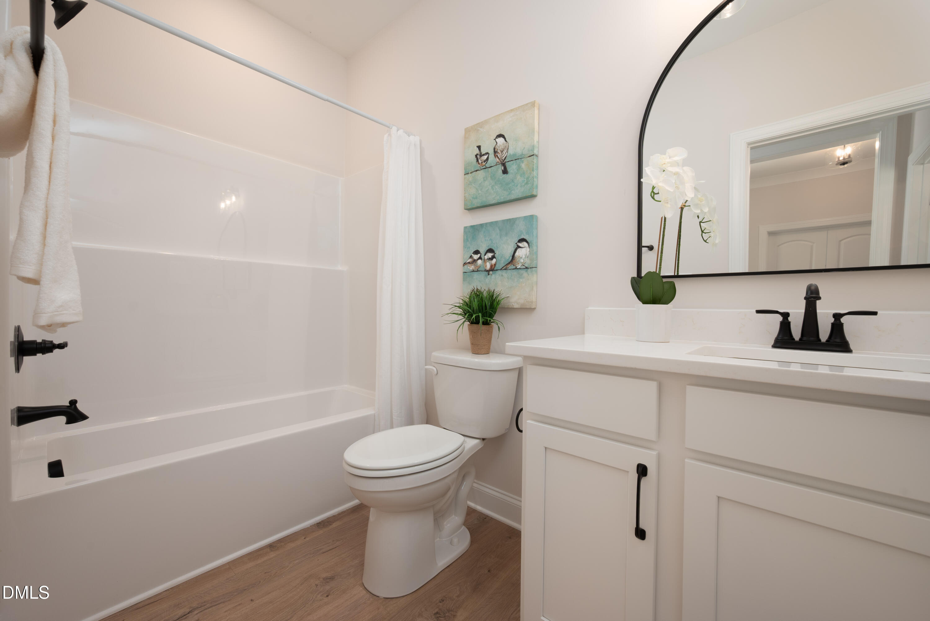 2275 Peachtree Hills Road Spring Hope, NC 27882 - Photo 29 of 43 a bathroom with a sink toilet and shower
