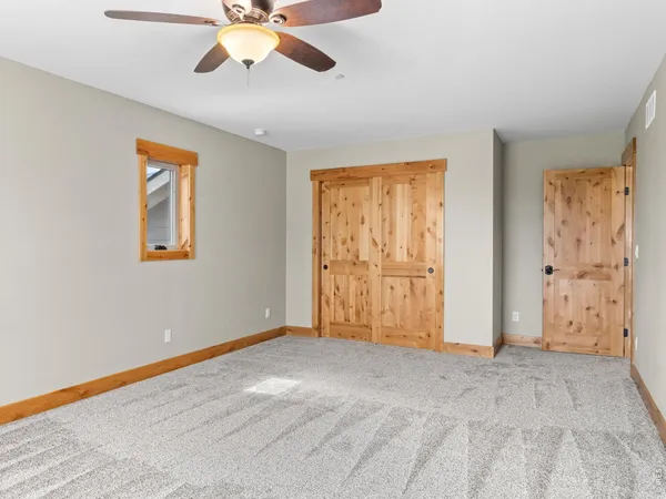 a view of an empty room with window