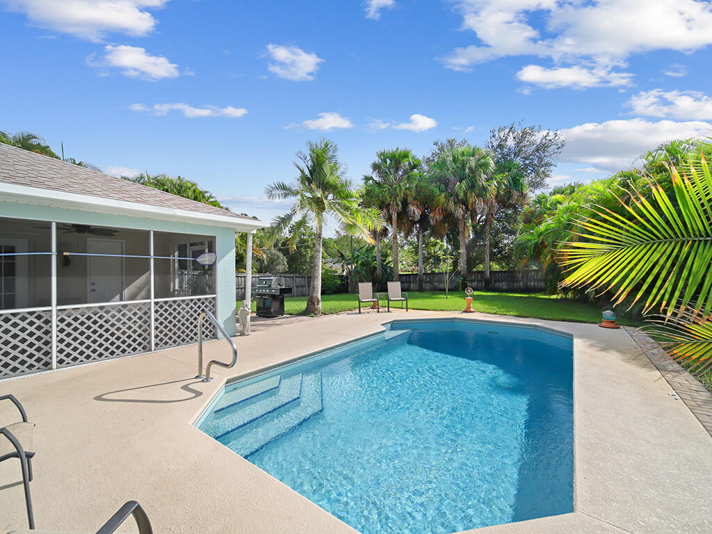 1197 Southwest Galvin Road Port St. Lucie, FL 34953 - Photo 10 of 33 Pool and Lanai