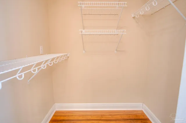 a view of a small space