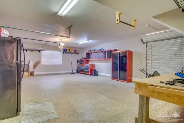 a view of storage and utility room