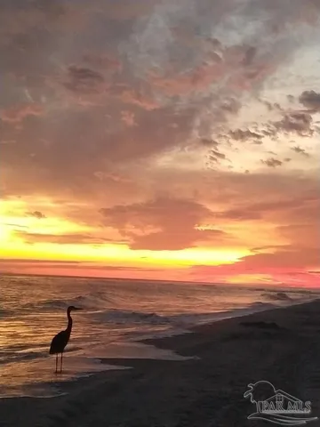 a view of an ocean and beach