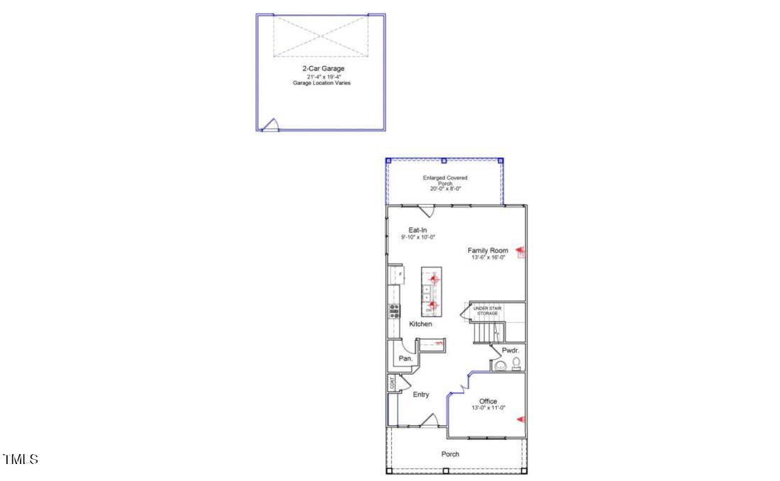 9228 Leaning Post Road, Unit 444 Wake Forest, NC 27587 - Photo 4 of 19 KF 444 1ST FLOOR