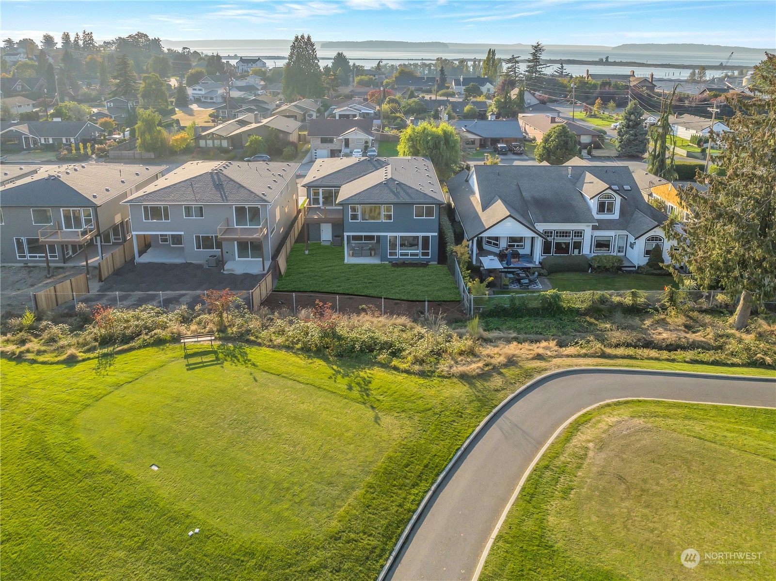 421 Rockefeller Avenue Everett, WA 98201 - Photo 2 of 35 an aerial view of a house with a swimming pool