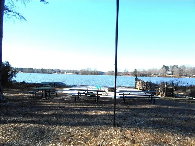 a view of a dry area with wooden floor