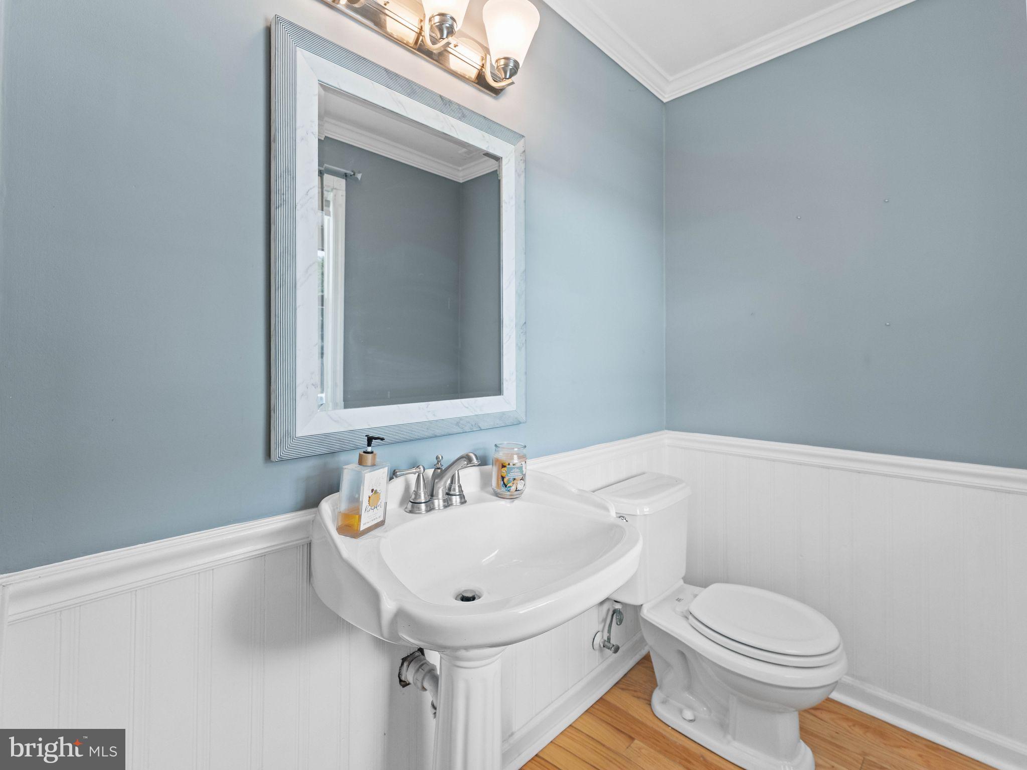 8 Chesterfield Road Sewell, NJ 08080 - Photo 20 of 57 a bathroom with a sink toilet and mirror