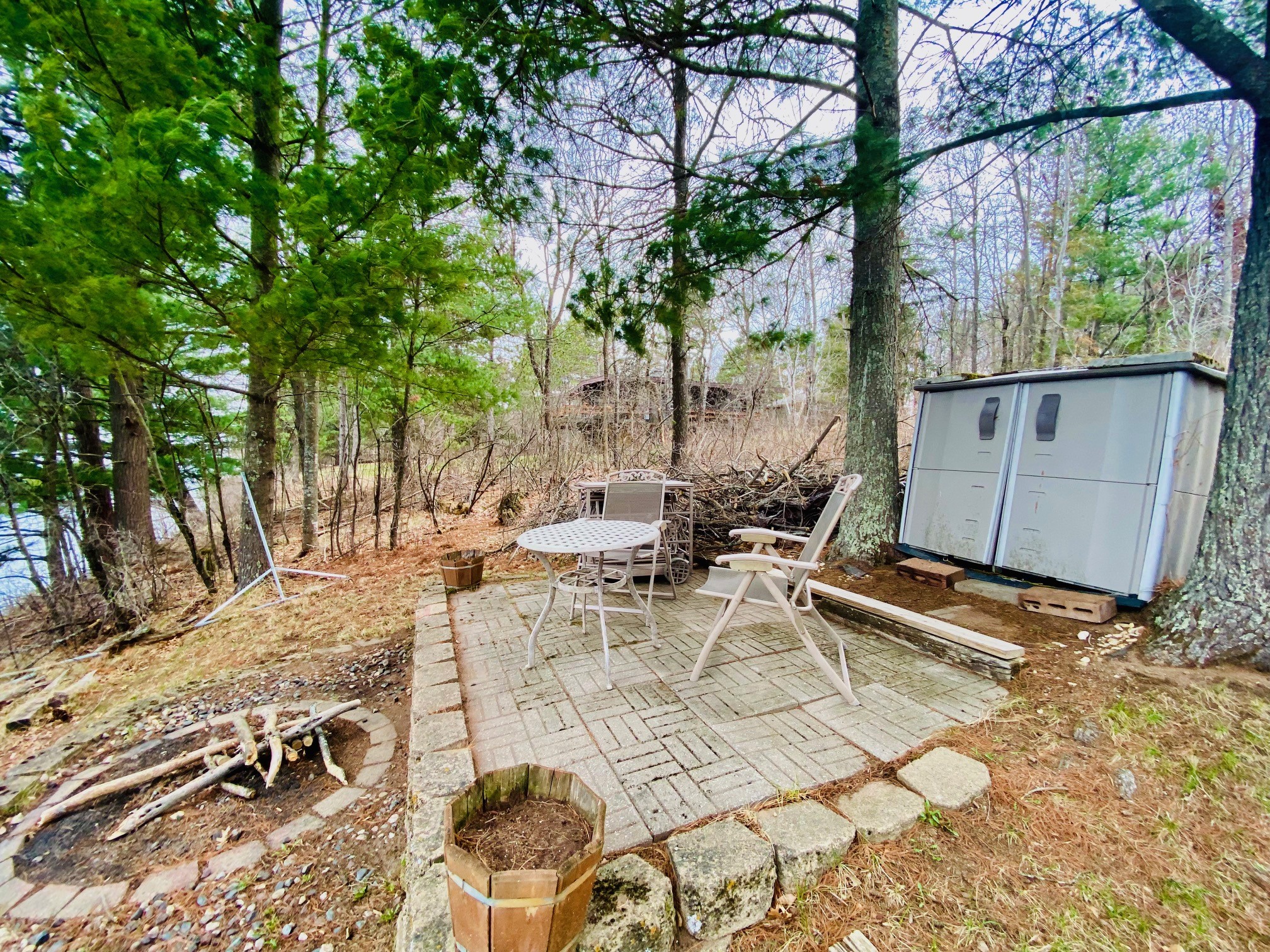 8748 East Flowage Lane Gordon, WI 54838 - Photo 34 of 40 Firepit/hangout area near the lake