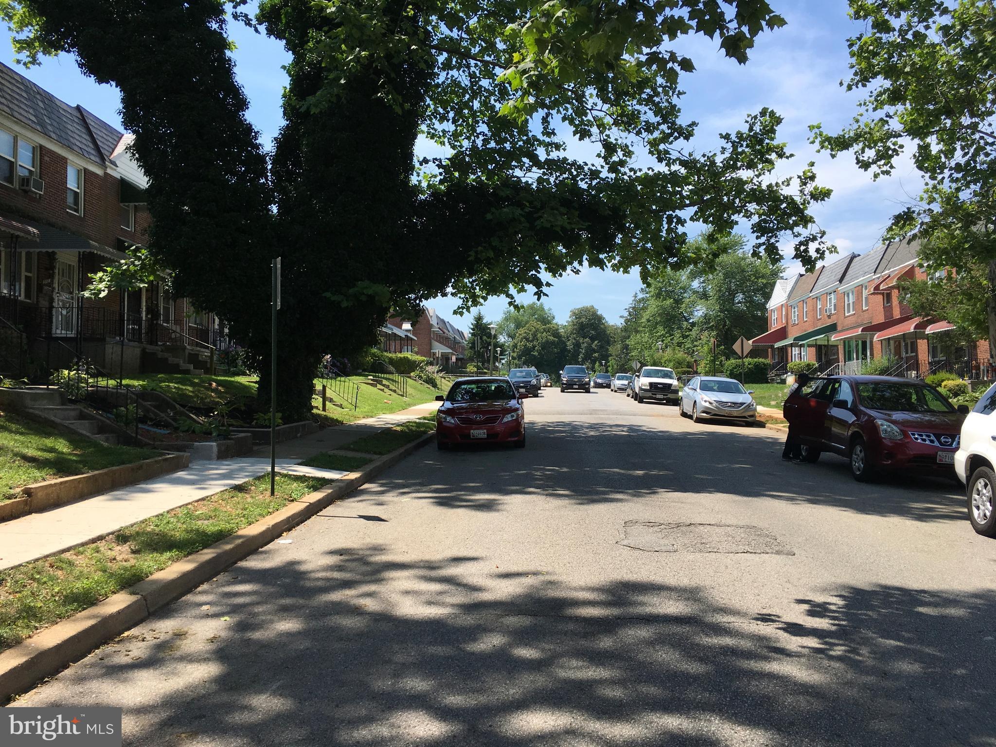 900 Wicklow Road Baltimore, MD 21229 - Photo 3 of 18 Tree line view of street