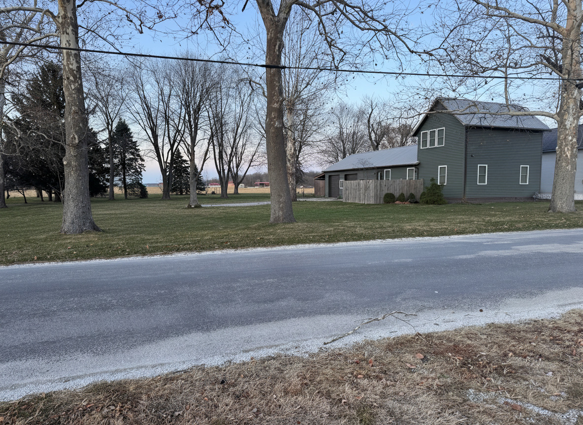 a front view of house with a yard and trees