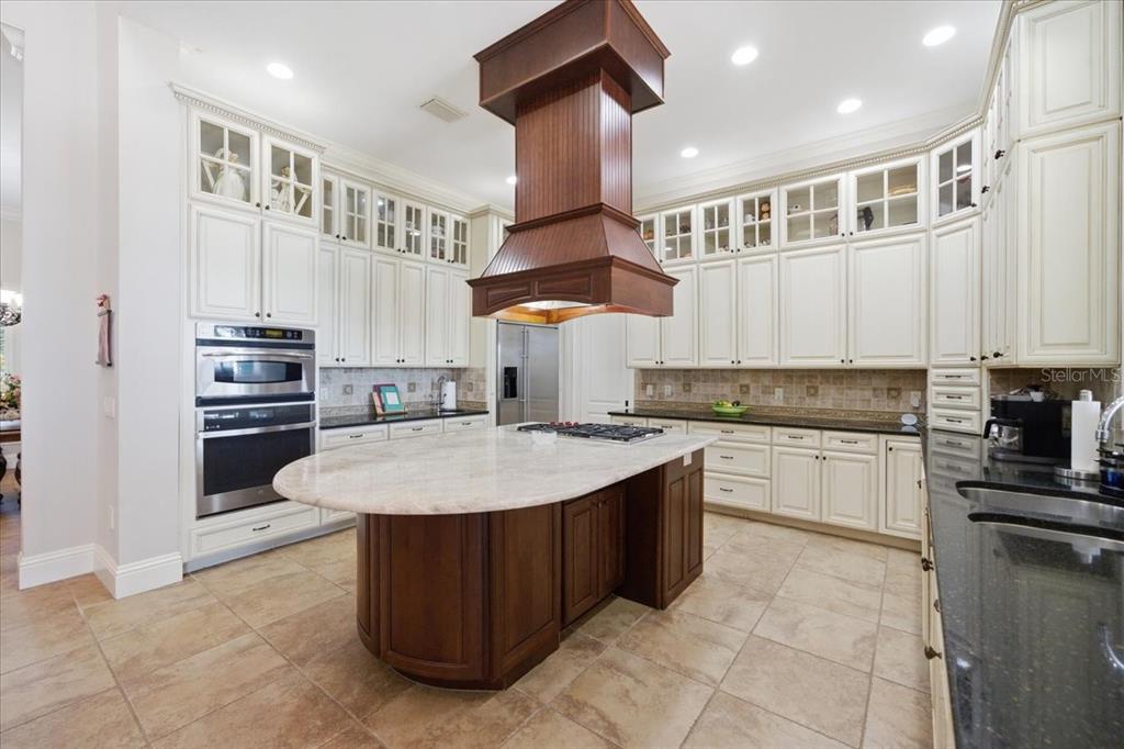 18258 Wayne Road Odessa, FL 33556 - Photo 18 of 100 a kitchen with stainless steel appliances granite countertop a sink counter space cabinets and stainless steel appliances