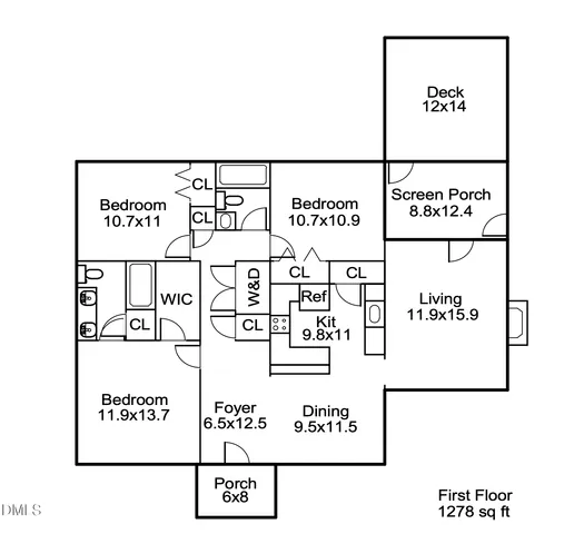 $395,000 | 405 Latta Road, Durham, NC 27712