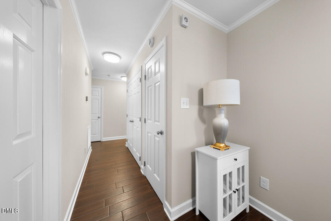 405 Latta Road Durham, NC 27712 - Photo 20 of 43 a view of a hallway with seating area