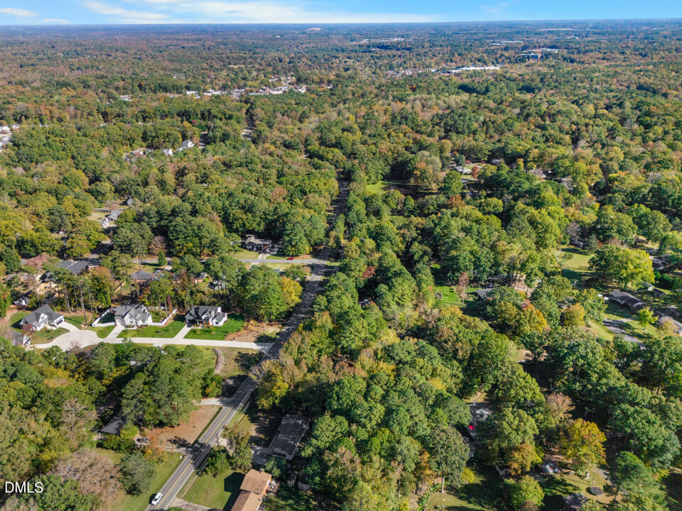 405 Latta Road Durham, NC 27712 - Photo 42 of 43 an aerial view of a houses with a yard