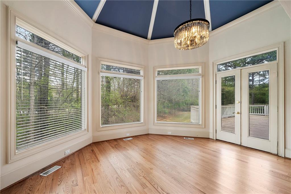 5360 Northwater Way Duluth, GA 30097 - Photo 26 of 62 a view of an empty room with wooden floor and a window