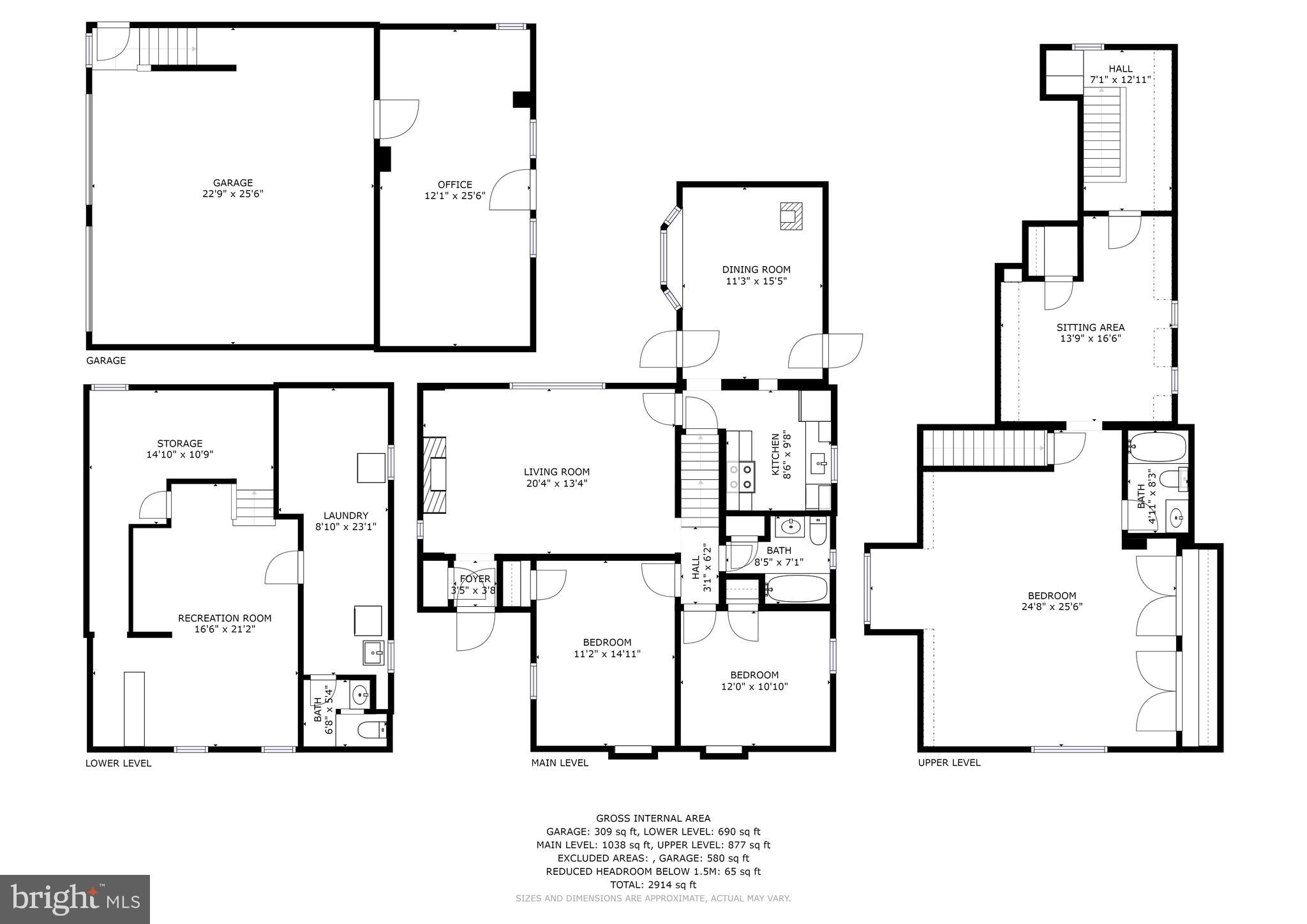 3638 Ligon Road Ellicott City, MD 21042 - Photo 34 of 34 Floor Plan