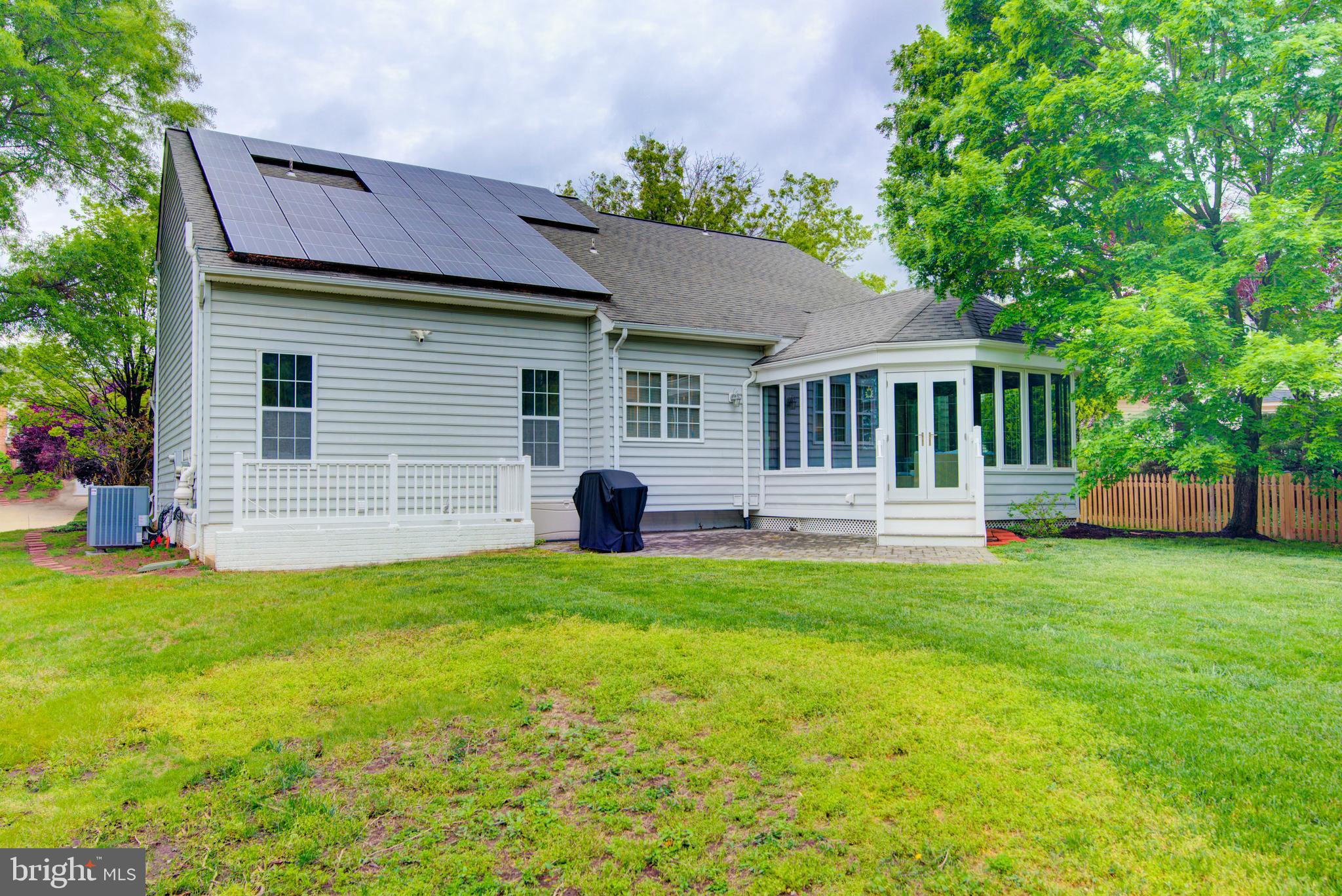 12719 Hitchcock Court Reston, VA 20191 - Photo 52 of 55 a view of a house with a backyard