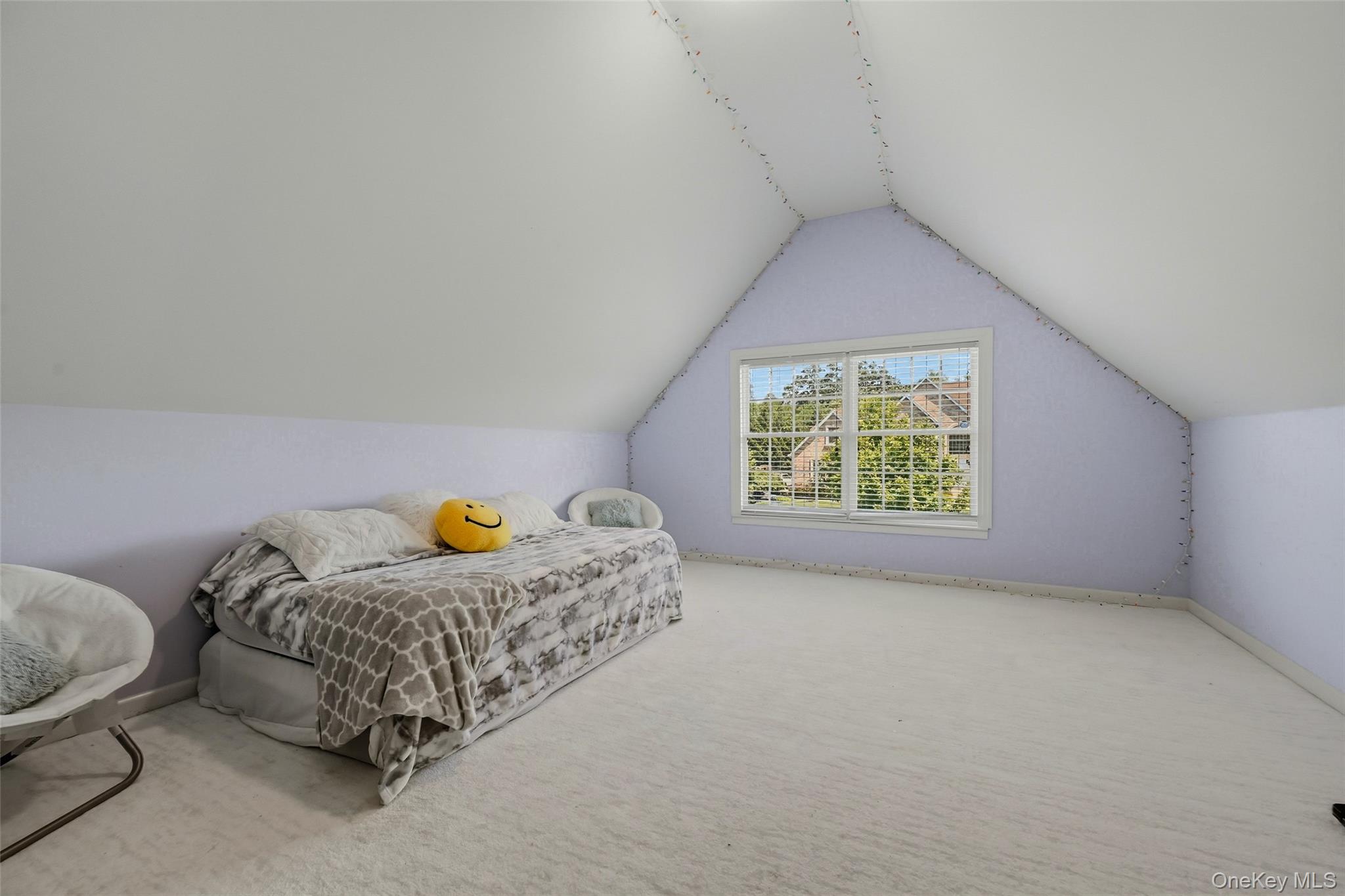 51 Meriwether Trail Congers, NY 10920 - Photo 33 of 50 Carpeted room with sloped ceilings and a single window featuring white blinds