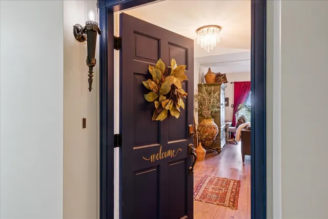 a view of walk in closet