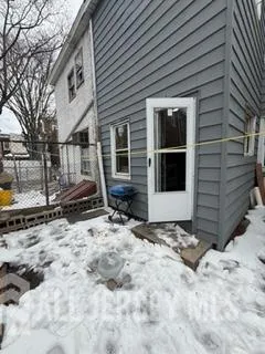 a building view with a outdoor space