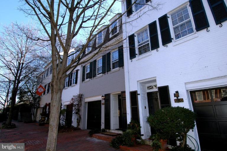 3318 R Street Northwest Washington, DC 20007 - Photo 25 of 26 a front view of a building with pathway