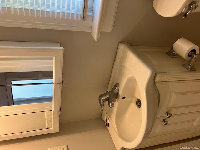 101 Maple Avenue Sea Cliff, NY 11579 - Photo 8 of 9 a bathroom with a sink and a toilet