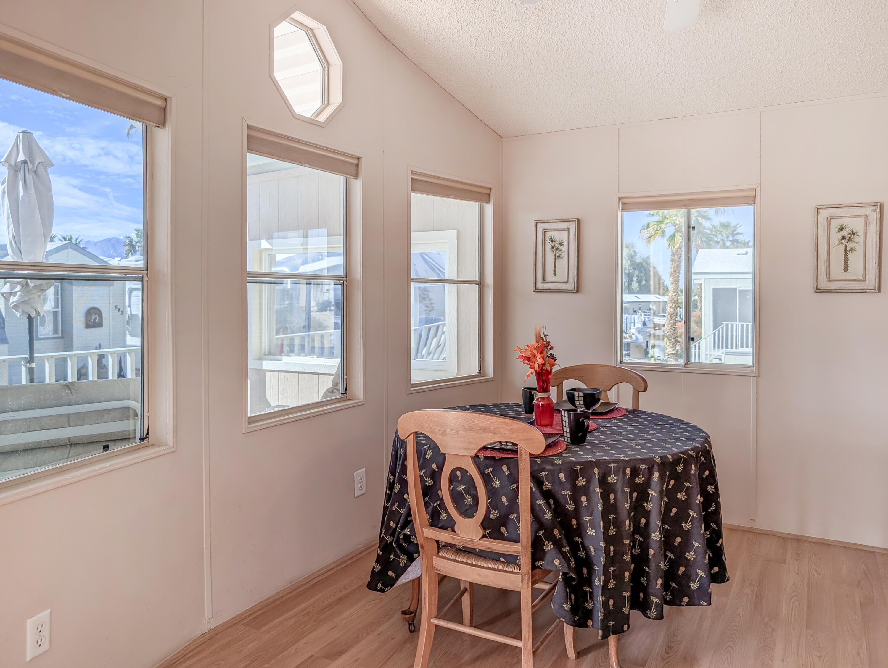 70200 Dillon Road, Unit 422 Desert Hot Springs, CA 92241 - Photo 11 of 25 a bedroom with two beds and a window