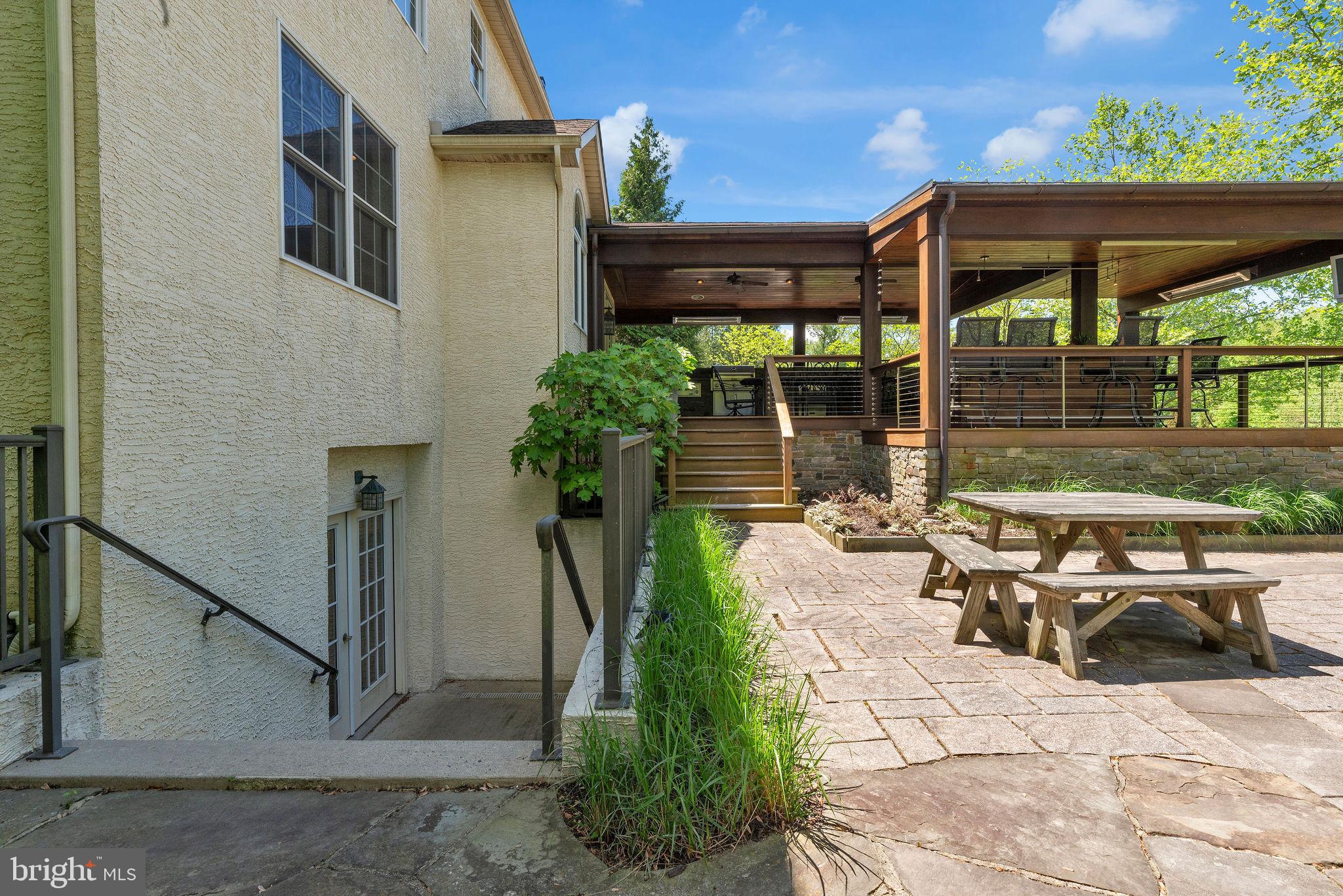 115 Muirfield Lane Chalfont, PA 18914 - Photo 41 of 59 a view of a backyard with a patio