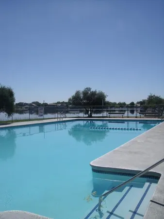 a view of outdoor space and lake view