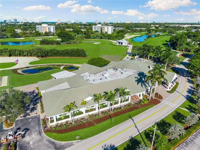 an aerial view of a tennis ground and tennis court