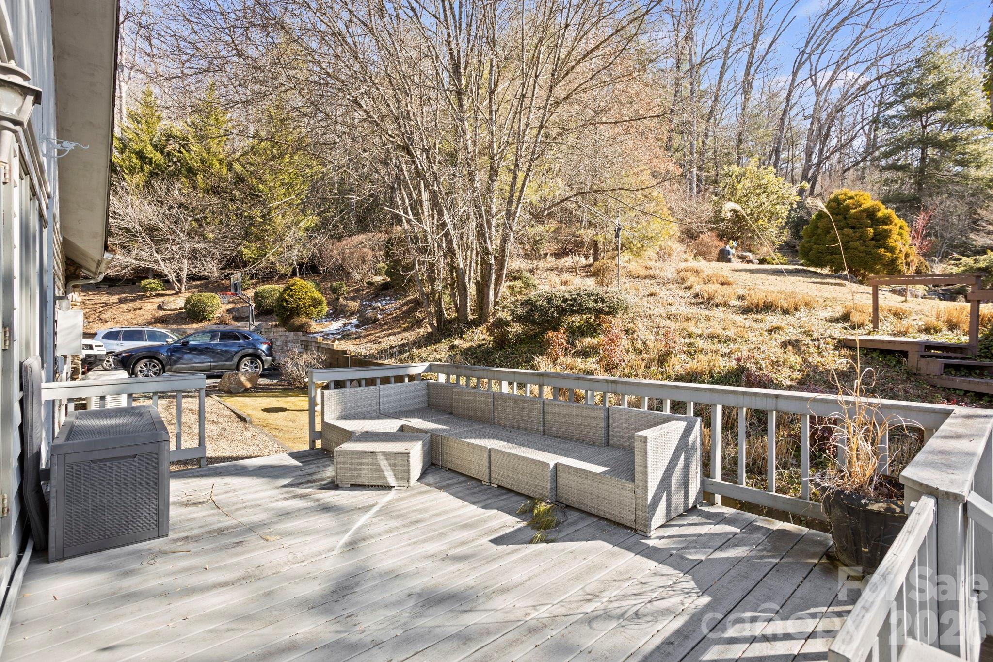 404 Browning Road Hendersonville, NC 28791 - Photo 32 of 46 a view of roof deck with patio