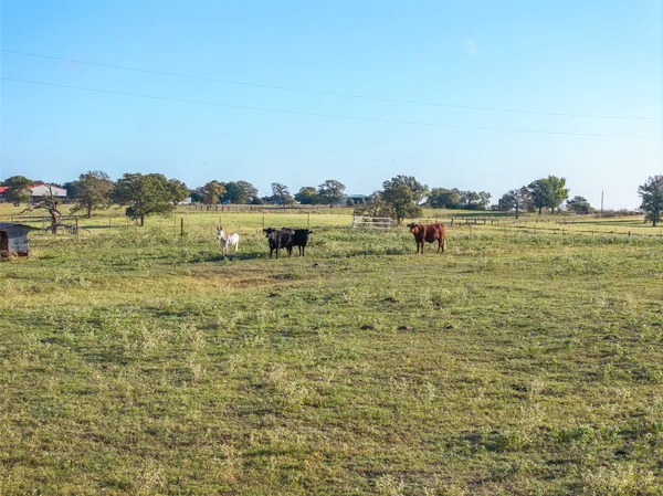 a view of water with an outdoor space