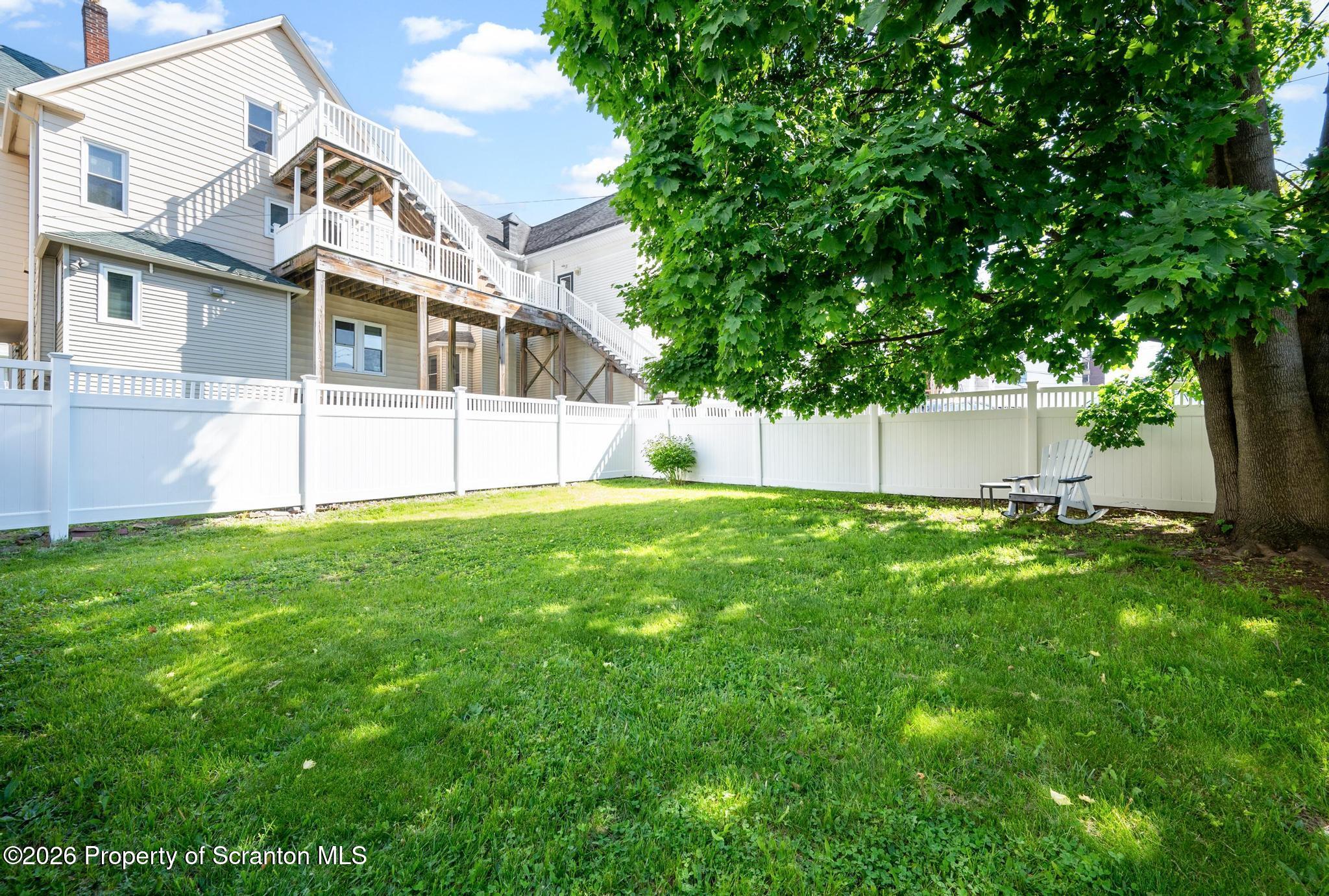 616 Myrtle Street Scranton, PA 18510 - Photo 63 of 65 a view of house with backyard