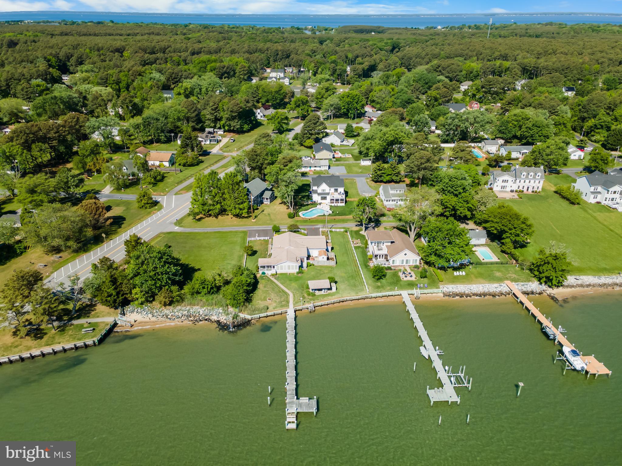 101 Queen Anne Road Stevensville, MD 21666 - Photo 33 of 42 Aerial view