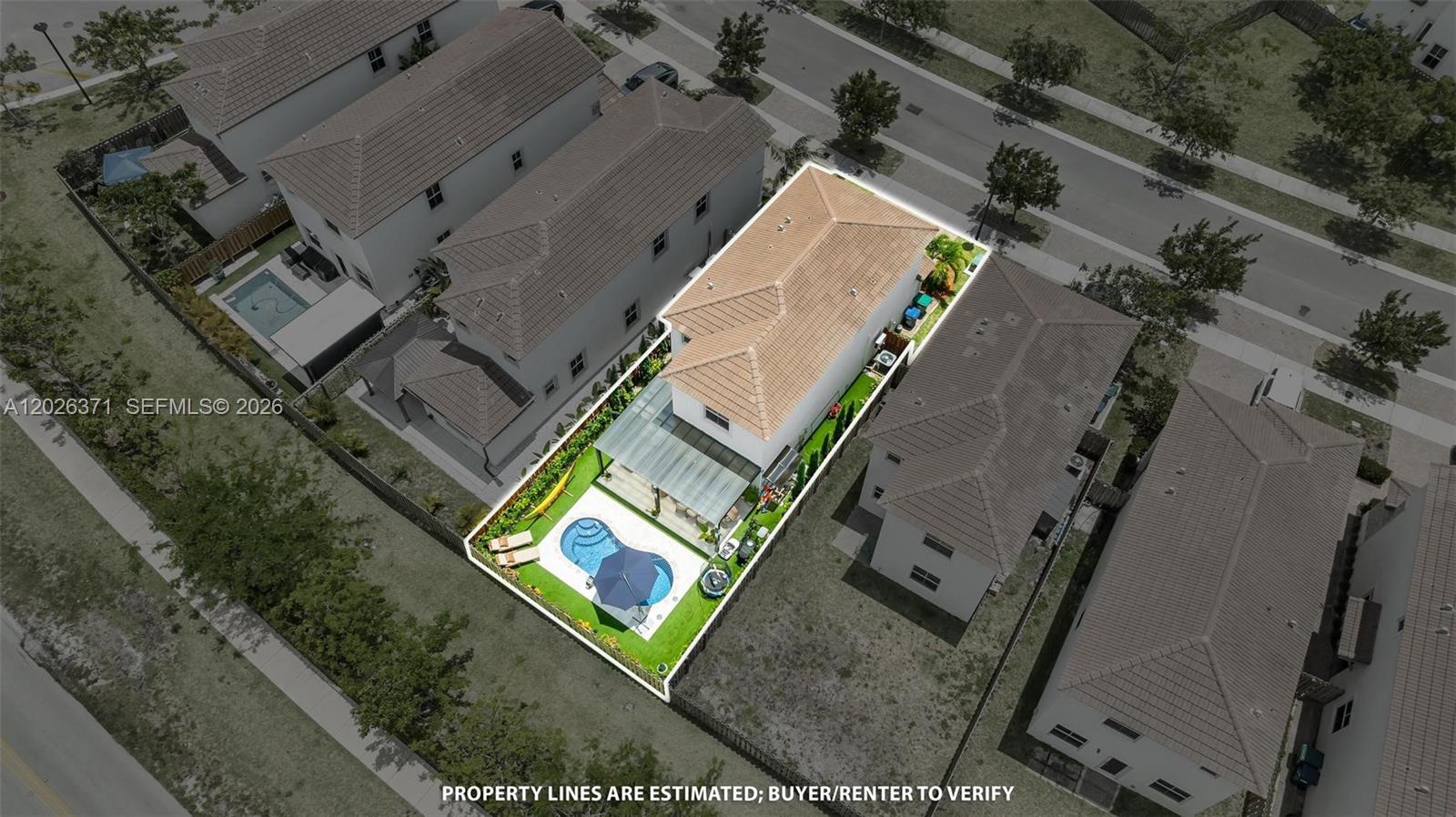 2273 Northwest 131st Circle Miami, FL 33167 - Photo 41 of 46 an aerial view of a house