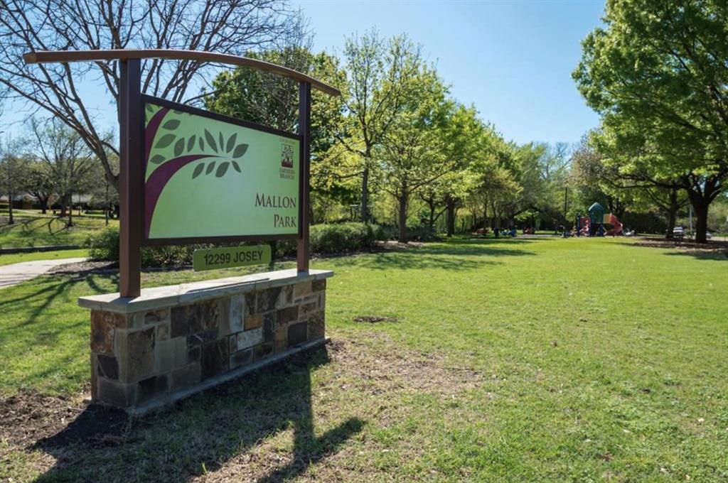 2888 Reedcroft Drive Farmers Branch, TX 75234 - Photo 26 of 32 a view of a park with large trees