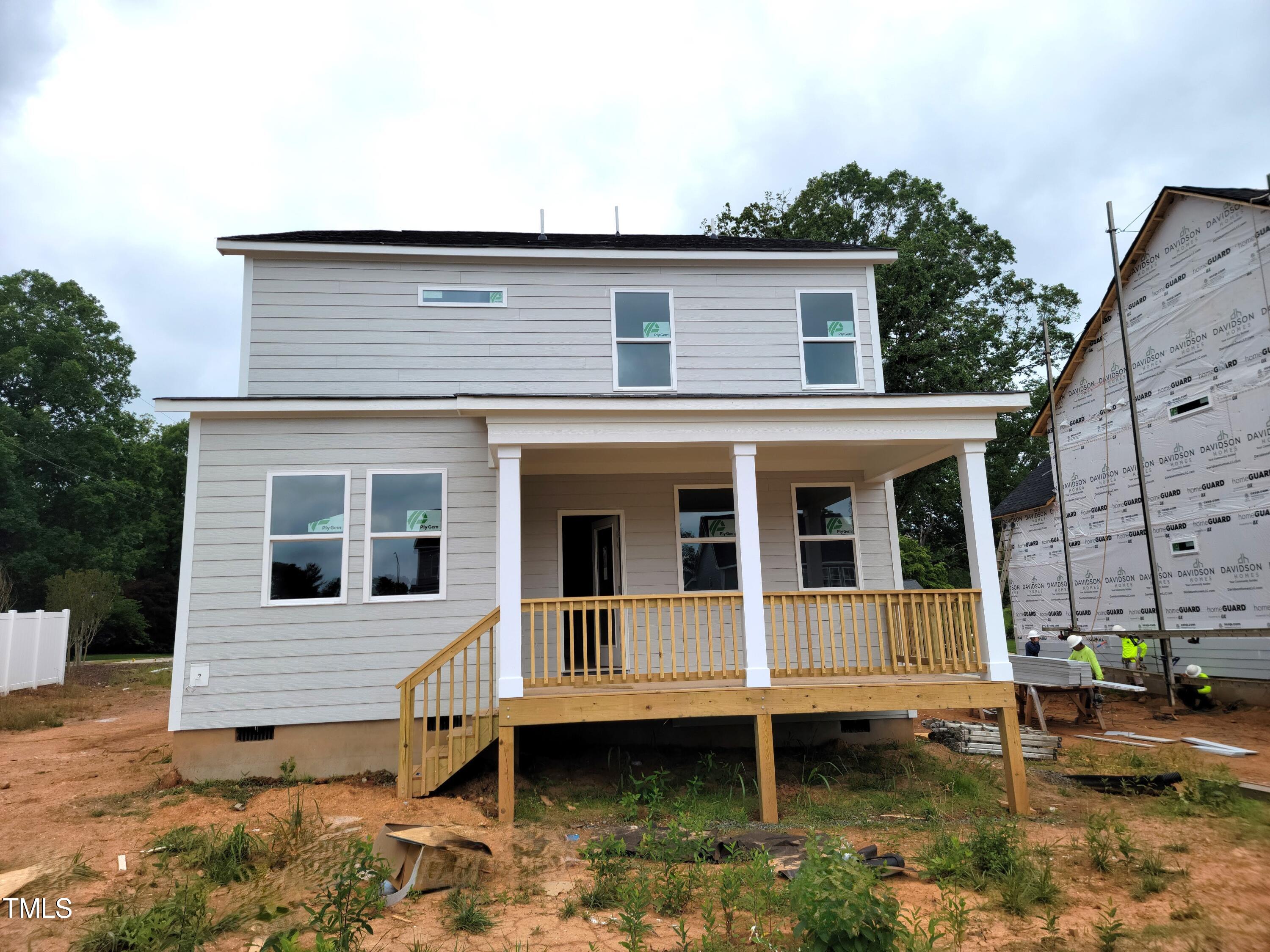 802 Rollingwheel Road Mebane, NC 27302 - Photo 38 of 40 a view of a house with pool and chairs