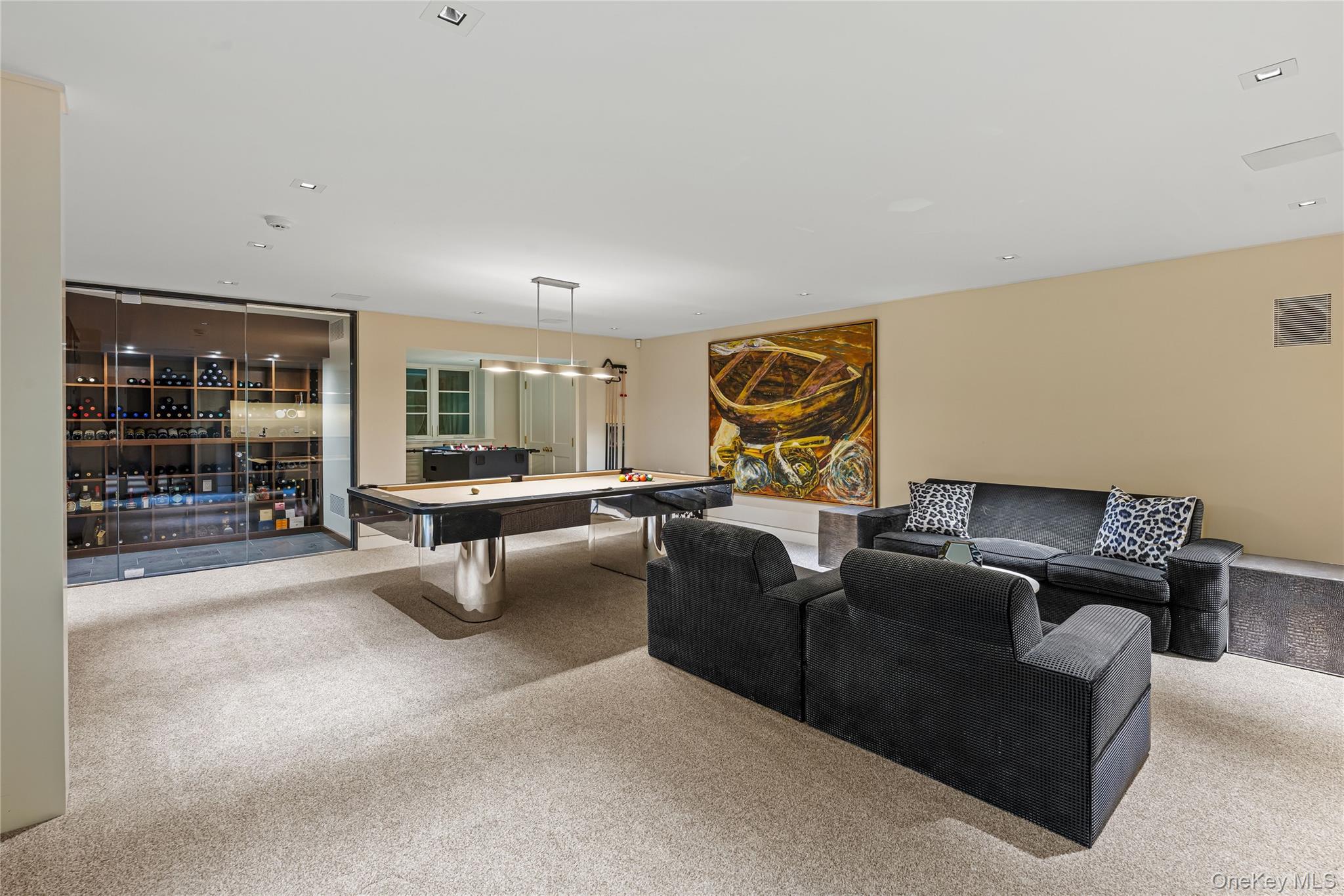 106 Premium Point New Rochelle, NY 10801 - Photo 33 of 44 a living room with fireplace furniture and a large window
